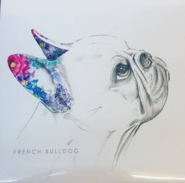 French Bulldog Lola Design Card £2.95